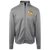 Minnesota Buckskins Full Zip Fleece Jacket featuring vintage WTT tennis team logo in silver front view