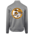 Minnesota Buckskins Full Zip Fleece Jacket featuring vintage WTT tennis team logo in silver back view