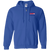 Cleveland Nets WTT Tennis Full Zip Hoodie in Royal Blue Front