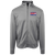 Cleveland Nets Full Zip Fleece Jacket featuring vintage WTT tennis team logo in silver front view
