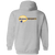 Denver Racquets WTT Tennis Full Zip Hoodie in Sport Grey Back
