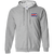 New Orleans Sunbelt Nets Full Zip Hoodie WTT Tennis in Sport Grey Front