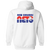 New Orleans Sunbelt Nets Full Zip Hoodie WTT Tennis in White Back