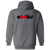 New York Apples Full Zip Hoodie WTT Tennis in Dark Heather Back