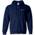 Phoenix Racquets Full Zip Hoodie WTT Tennis in Navy Front