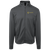 Phoenix Racquets Full Zip Fleece Jacket featuring vintage WTT tennis team logo in dark smoke front view