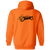 San Diego Friars Full Zip Hoodie WTT Tennis in Safety Orange Back