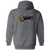 San Diego Friars Full Zip Hoodie WTT Tennis in Sport Grey Back