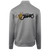 San Diego Friars Full Zip Fleece Jacket featuring vintage WTT tennis team logo in silver back view