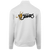 San Diego Friars Full Zip Fleece Jacket featuring vintage WTT tennis team logo in white back view