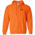 San Francisco Golden Gaters Full Zip Hoodie WTT Tennis in Safety Orange Front