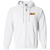 San Francisco Golden Gaters Full Zip Hoodie WTT Tennis in White Front