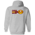 San Francisco Golden Gaters Full Zip Hoodie WTT Tennis in Sport Grey Back