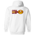 San Francisco Golden Gaters Full Zip Hoodie WTT Tennis in White Back