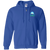 Sea Port Cascades Full Zip Hoodie WTT Tennis in Royal Blue Front