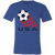 USA Soccer Team T-shirt Classic color Heather Royal Blue USA Soccer Team T-shirt Classic color Heather Royal Blue