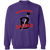 Birmingham Black Barons Sweatshirt Crewneck Negro League Baseball color Purple Birmingham Black Barons Sweatshirt Crewneck Negro League Baseball color Purple