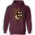 Boston Blues Hoodie Pullover Negro League Baseball color Maroon Boston Blues Hoodie Pullover Negro League Baseball color Maroon