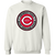 Cincinnati Tigers Sweatshirt Crewneck Negro League Baseball color White Cincinnati Tigers Sweatshirt Crewneck Negro League Baseball color White