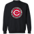 Cincinnati Tigers Sweatshirt Crewneck Negro League Baseball color Black Cincinnati Tigers Sweatshirt Crewneck Negro League Baseball color Black