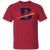 Cleveland Buckeyes T-shirt Negro League Baseball color Cardinal Red Cleveland Buckeyes T-shirt Negro League Baseball color Cardinal Red