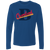 Cleveland Buckeyes Long Sleeve Shirt Negro League Baseball color Royal Blue Cleveland Buckeyes Long Sleeve Shirt Negro League Baseball color Royal Blue