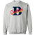 Cleveland Buckeyes Sweatshirt Crewneck Negro League Baseball color Sport Grey Cleveland Buckeyes Sweatshirt Crewneck Negro League Baseball color Sport Grey