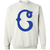 Columbus Blue Birds Sweatshirt Crewneck Negro League Baseball color White Columbus Blue Birds Sweatshirt Crewneck Negro League Baseball color White