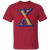Cuban X-Giants T-shirt Classic Negro League Baseball color Cardinal Red Cuban X-Giants T-shirt Classic Negro League Baseball color Cardinal Red