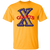 Cuban X-Giants T-shirt Classic Negro League Baseball color Gold Cuban X-Giants T-shirt Classic Negro League Baseball color Gold