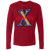 Cuban X-Giants Long Sleeve Shirt Negro League Baseball color Cardinal Red Cuban X-Giants Long Sleeve Shirt Negro League Baseball color Cardinal Red