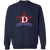 Detroit Stars Sweatshirt Classic Crewneck Negro League Baseball color Navy Detroit Stars Sweatshirt Classic Crewneck Negro League Baseball color Navy