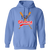 Indianapolis Clowns Hoodie Pullover Negro League Baseball color Carolina Blue Indianapolis Clowns Hoodie Pullover Negro League Baseball color Carolina Blue