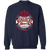 Kansas City Monarchs Sweatshirt Crewneck Negro League Baseball color Navy Kansas City Monarchs Sweatshirt Crewneck Negro League Baseball color Navy