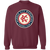 Kansas City Monarchs Sweatshirt Crewneck Negro League Baseball color Maroon Kansas City Monarchs Sweatshirt Crewneck Negro League Baseball color Maroon