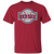 Memphis Red Sox T-shirt Negro League Baseball color Cardinal Red Memphis Red Sox T-shirt Negro League Baseball color Cardinal Red