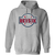 Memphis Red Sox Hoodie Pullover Negro League Baseball color Sport Grey Memphis Red Sox Hoodie Pullover Negro League Baseball color Sport Grey