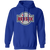Memphis Red Sox Hoodie Pullover Negro League Baseball color Royal Blue Memphis Red Sox Hoodie Pullover Negro League Baseball color Royal Blue