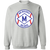 Milwaukee Bears Sweatshirt Crewneck Negro League Baseball color Sport Grey Milwaukee Bears Sweatshirt Crewneck Negro League Baseball color Sport Grey