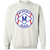 Milwaukee Bears Sweatshirt Crewneck Negro League Baseball color White Milwaukee Bears Sweatshirt Crewneck Negro League Baseball color White