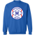 Milwaukee Bears Sweatshirt Crewneck Negro League Baseball color Royal Blue Milwaukee Bears Sweatshirt Crewneck Negro League Baseball color Royal Blue