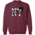New York Black Yankees Sweatshirt Crewneck Negro League Baseball color Maroon New York Black Yankees Sweatshirt Crewneck Negro League Baseball color Maroon