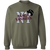 New York Black Yankees Sweatshirt Crewneck Negro League Baseball color Olive Green New York Black Yankees Sweatshirt Crewneck Negro League Baseball color Olive Green