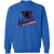 Newark Eagles Sweatshirt Crewneck Negro League Baseball color Royal Blue Newark Eagles Sweatshirt Crewneck Negro League Baseball color Royal Blue