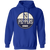 Newark Peppers Hoodie Pullover Negro League Baseball color Royal Blue Newark Peppers Hoodie Pullover Negro League Baseball color Royal Blue