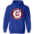Pittsburgh Crawfords Hoodie Pullover Negro League Baseball color Royal Blue Pittsburgh Crawfords Hoodie Pullover Negro League Baseball color Royal Blue