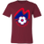Boston Minutemen T-shirt Premium NASL Soccer color Cardinal Red Boston Minutemen T-shirt Premium NASL Soccer color Cardinal Red