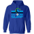 California Surf Hoodie Pullover Classic NASL Soccer color Royal Blue California Surf Hoodie Pullover Classic NASL Soccer color Royal Blue
