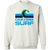 California Surf Sweatshirt Classic Crewneck NASL Soccer color White California Surf Sweatshirt Classic Crewneck NASL Soccer color White
