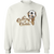 Colorado Caribous Sweatshirt Classic Crewneck NASL Soccer color White Colorado Caribous Sweatshirt Classic Crewneck NASL Soccer color White
